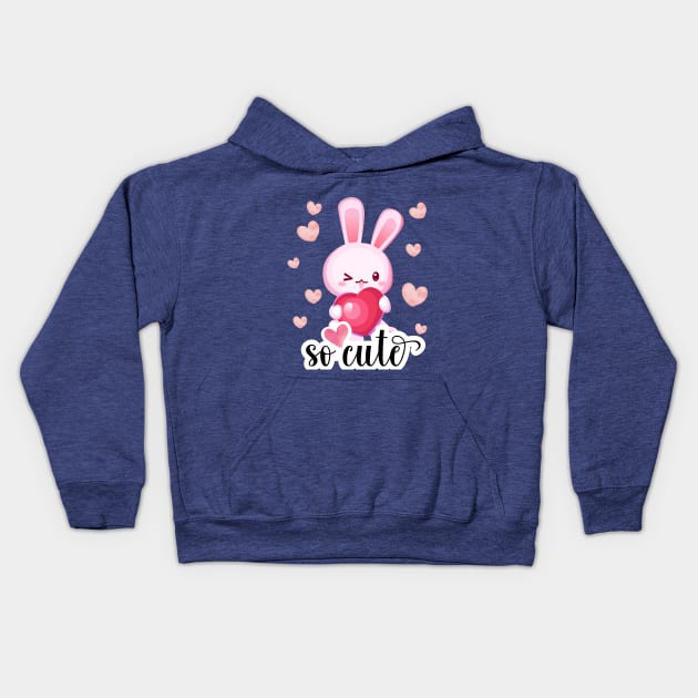 YOU ARE SO CUTE Kids Hoodie by Dot68Dreamz